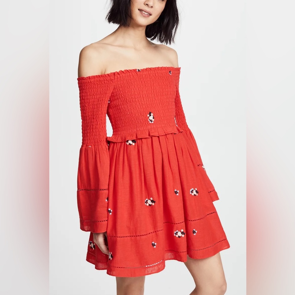 Free People Counting Daisies Dress | Size Large